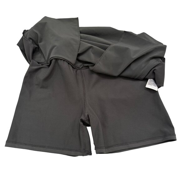 Like New Athleta Brooklyn Mid-Rise Khaki Green Golf Tennis Skirt Size 10 - Picture 7 of 8